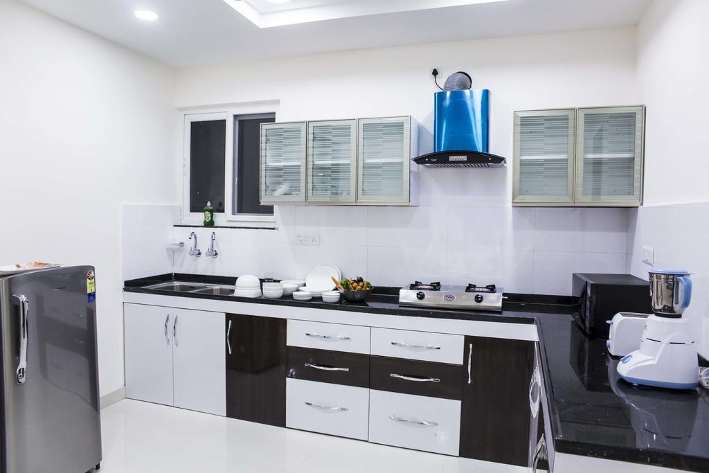 สกายลา เซอร์วิซ อพาร์ตเมนต์ - โลตัส พอนด์ Apartment ไฮเดอราบัด ภายนอก รูปภาพ