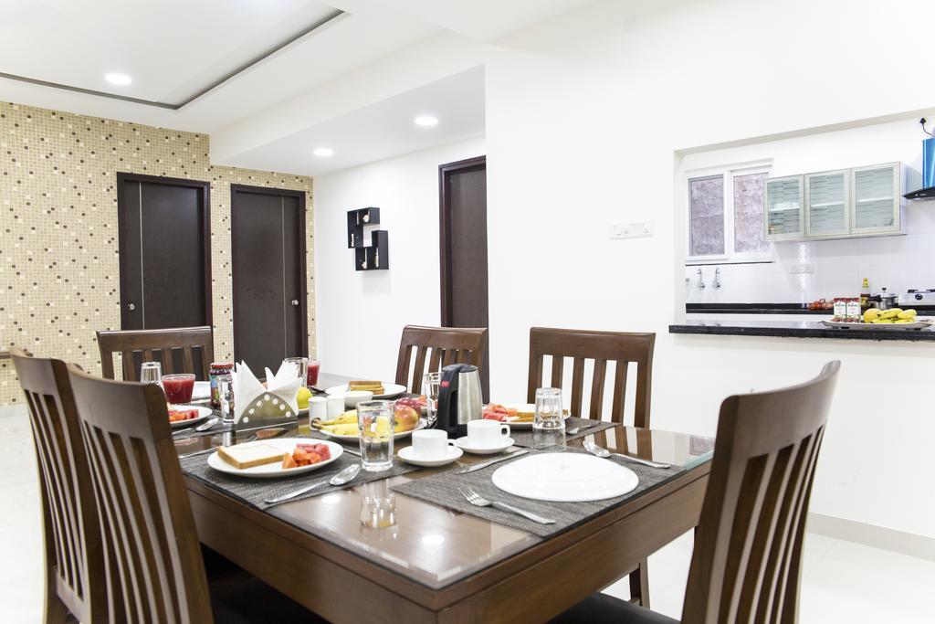 สกายลา เซอร์วิซ อพาร์ตเมนต์ - โลตัส พอนด์ Apartment ไฮเดอราบัด ภายนอก รูปภาพ