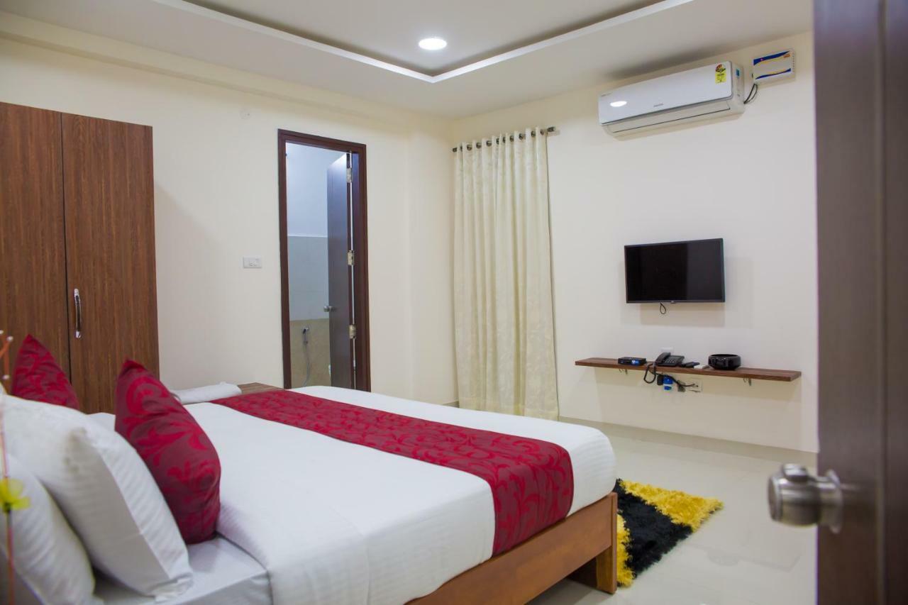 สกายลา เซอร์วิซ อพาร์ตเมนต์ - โลตัส พอนด์ Apartment ไฮเดอราบัด ภายนอก รูปภาพ
